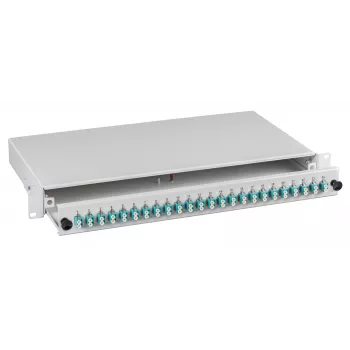 EFB-Elektronik hegesztődoboz LC 50/125µm OM3 kihúzható, 48 pigtail előkészített / 24 csatlakozó