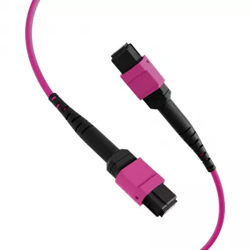 EFB ELEKTRONIK MPO-PLUS(F)-MPO-PLUS(F) patch kábel OM4 8 szál Type B LSZH ibolyaviolet 20m