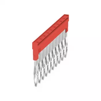 Weidmüller ZQV 1.5N/10 RD keresztkötő, 10 pólusú, 1,5 mm², piros, Wemid, 20 darab