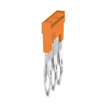 Weidmüller ZQV 2.5N 3 keresztkötő, A-sorozat, 2,5 mm², 3 pólusú, narancssárga