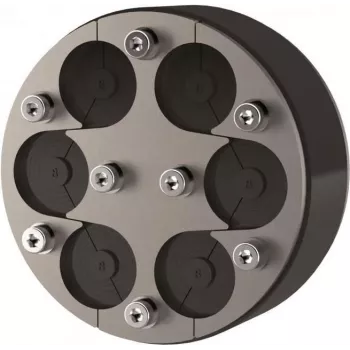 Hauff-Technik HRD 125-SG-6/6-31 kábelbevezető rendszer 6 kábelhez