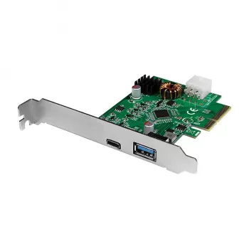 LogiLink PCI Express USB 3.2 kártya, 5 Gbps, 2 külső + 3 belső USB-A csatlakozó