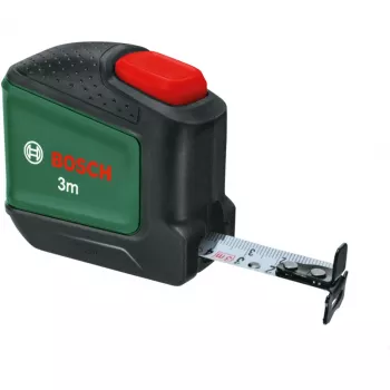 Bosch DIY mérőszalag 3m, zöld/fekete