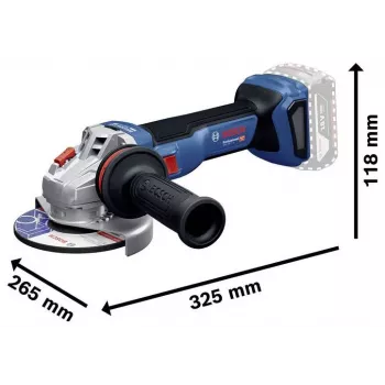 BOSCH POWERTOOLS Combo Kit 18V akkus fúró-csavarozó, ütvecsavarozó, fúrókalapács, sarokcsiszoló (4-es szett)