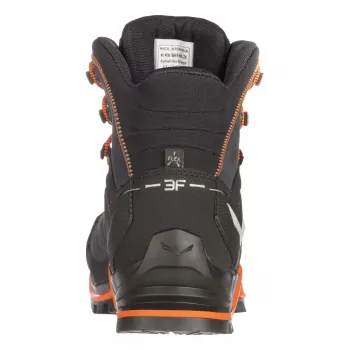SALEWA férfi MTN Trainer Mid GTX túrabakancs - Asphalt/Fluo Orange - UK 8.5 (EU 42.5)