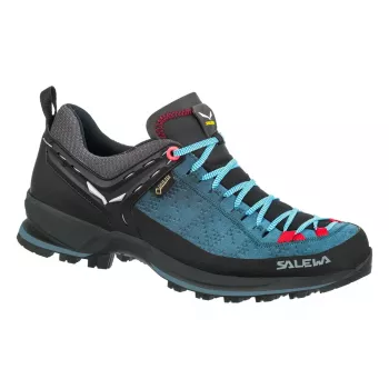 Salewa Mountain Trainer 2 GTX női közelítőcipő - Dark Denim/Fluo Coral, 37-es méret