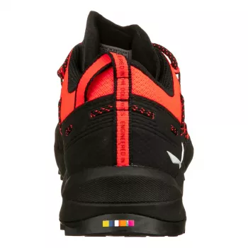 Salewa Wildfire 2 női közelítőcipő - Fluo Coral/fekete, EU 37