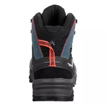 SALEWA Alp Trainer 2 Mid GTX női túrabakancs - Java Blue/Fluo Coral - UK 4 (EU 36,5)