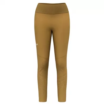 Salewa Pedroc Dry Resp Hybrid női leggings - Golden Brown, XS/S