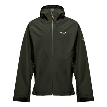 Salewa Puez Aqua 4 PTX 2.5L esőkabát - Dark Olive (S méret)
