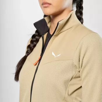 Salewa Puez Waffle Hybrid PL dzseki - nők - Quicksand - S méret