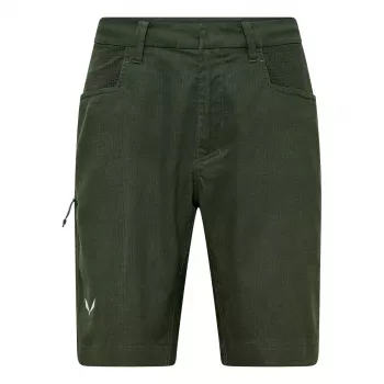 Salewa Agner Hemp Ripstop rövidnadrág - Dark Olive - XL méret