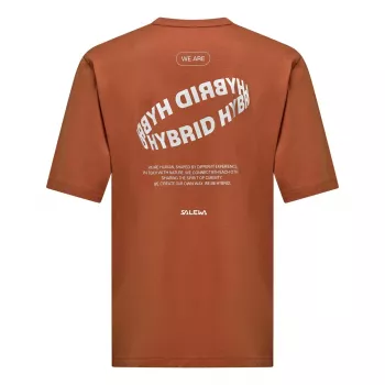 Salewa Eagle Hybrid Loose póló - Coffee Brown, L méret