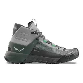 Salewa Wildfire NXT Mid GTX túracipő - Alloy/Dark Olive - UK 11.5 (EU 46.5)