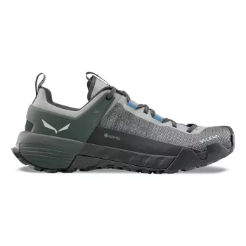 SALEWA női túracipő UK 5 Alloy/Dark Olive GORE-TEX