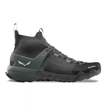 SALEWA Wildfire NXT Knit cipő Onyx Dark Olive