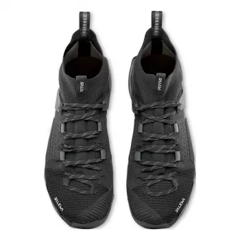 Salewa Wildfire NXT Knit női közelítőcipő - Onyx/Dark Olive - UK 6.5 (EU 40)