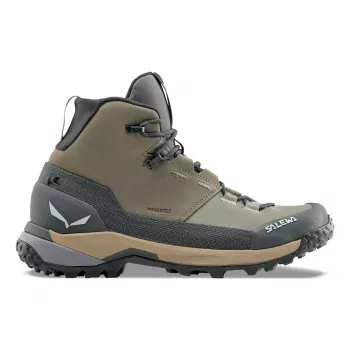 Salewa Puez Leather Mid PTX női túracipő - Bungee Cord/Onyx - UK 5 (EU 38)