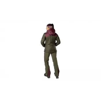 SALEWA női Dynafit Radical PRL Hood Jacke izolált - Magenta, S méret