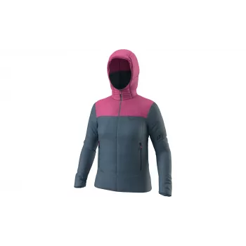 SALEWA női Dynafit Radical PRL Hood Jacket izolált kapucnis kabát - Magenta, M méret