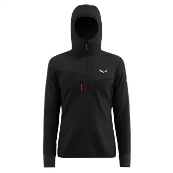 Salewa Agner Polarlite kapucnis kabát - Black Out - S méret