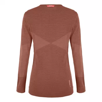 Salewa Zebru Medium Warm AMR L/S női termikus alapszint - Etruscan Red, S méret