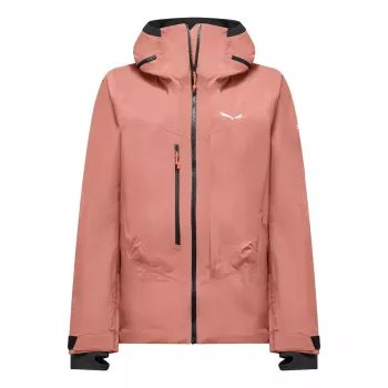 Salewa Sella 3L PTX kabát női - Desert Pink (M méret)