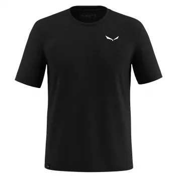 Salewa Eagle Minilogo AM póló - Black Out, M méret