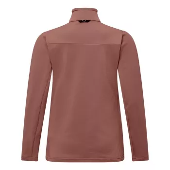 SALEWA Puez Cammino Fleece Desert Pink 38 M női teljes cipzáras fleece kabát