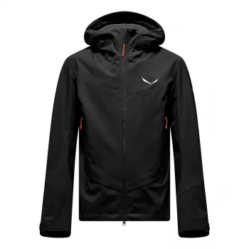 Salewa Ortles GTX 3L ePE kabát - Black Out - EU 52 / XL
