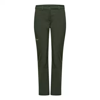 Salewa Puez Dolomia 2 női softshell nadrág - Dark Olive, S méret