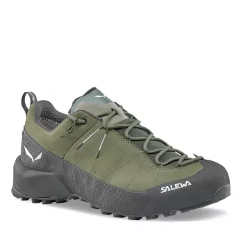 Salewa Wildfire Leather 2 GTX túrabakancs - Faded Green/Black, EU 44