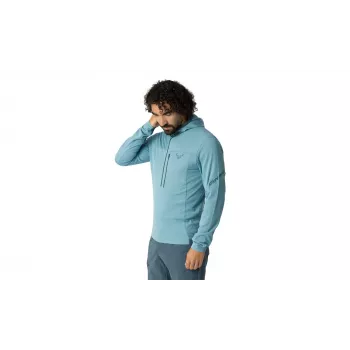 Dynafit Traverse Thermal 1/2 Zip félcipzáras pulóver, Rauchblau, L