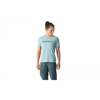 SALEWA Women's Dynafit Traverse póló - Cloud Blue, S méret