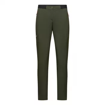 Salewa Pedroc 5 Dst Pant női softshellnadrág - Dark Olive, S méret