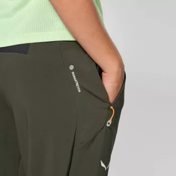Salewa Pedroc 5 Dst Pant női softshellnadrág - Dark Olive, S méret