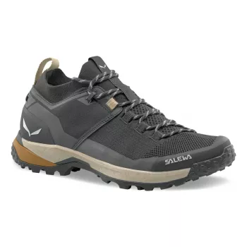 Salewa Puez 2 Knit Ptx túracipő - Black/Black (EU 46.5)