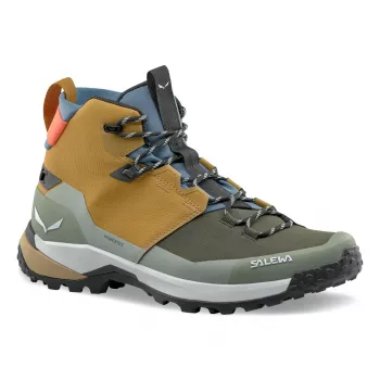 Salewa Puez 2 Mid golden brown túracipő 9-es méret