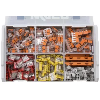 WAGO 887-955 csatlakozókapocs-készlet, L-BOXX Mini, 221 és 2273 sorozat