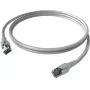 EasyLan FlexBoot patchkábel Cat.6A S/FTP szürke 10 m