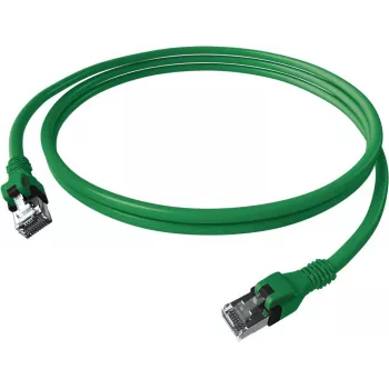 EasyLan DualBoot Push patchkábel Cat.6A S/FTP zöld 7,5 m