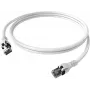 EasyLan saCon DualBoot patchkábel Cat.6A S/FTP fehér 2,0 m