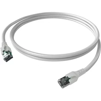 EasyLan FlexBoot patchkábel Cat.6A S/FTP fehér 3,0 m