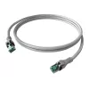 EasyLan saCon DualBoot patchkábel S/FTP narancssárga 5,00 m Cat.6A
