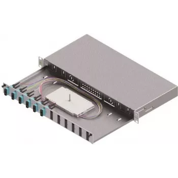 ZVK Easylan optikai hegesztőház Basic 1HE 6x SC-Duplex Standard OM3