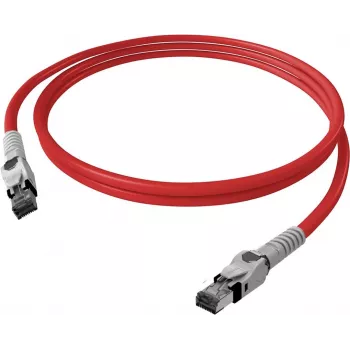 EasyLan VarioBoot patchkábel Cat.6A S/FTP piros 2,0 m