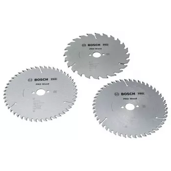 BOSCH POWERTOOLS PRO fa körfűrészlap 160 mm (3 darabos előnycsomag)