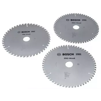 BOSCH POWERTOOLS PRO fa körfűrészlap 216 mm (3 darabos promóciós csomag)