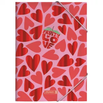 BRUNNEN Fruity Love Collection irattartó A4 rózsaszín/piros, 1 darab (1041604522)