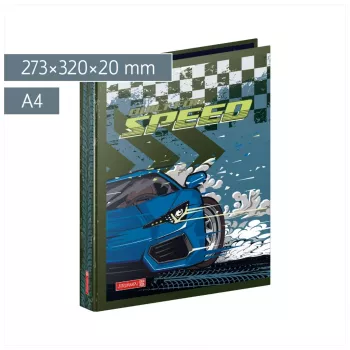 Brunnen Fast Wheels gyűrűs mappa kék